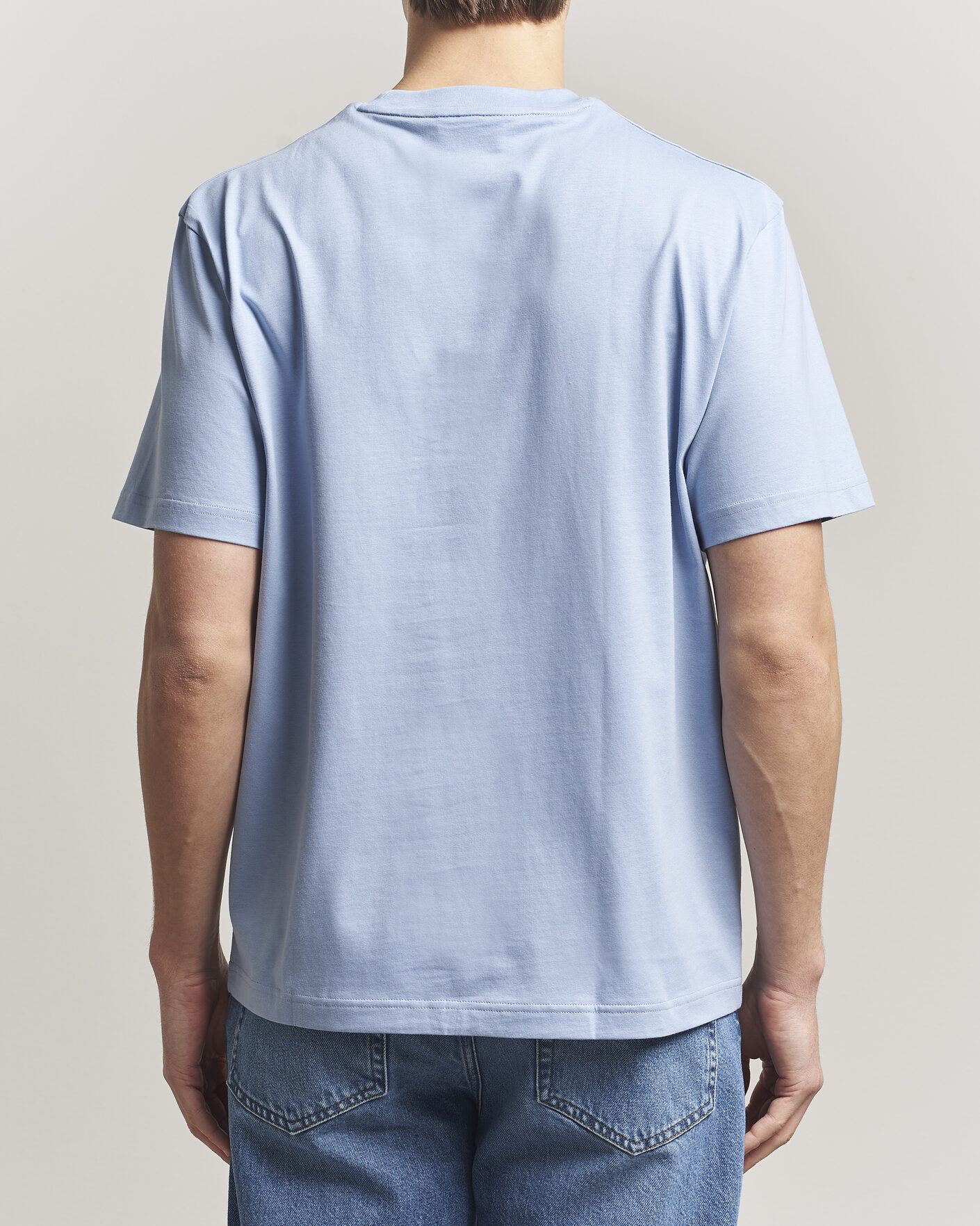 Herren | T-Shirts | Lacoste | Crew Neck T-Shirt Aphylla Blue