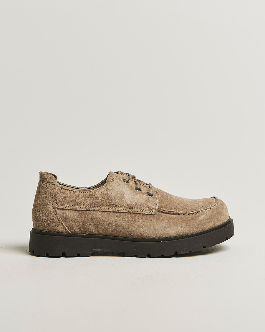 Herren | Oxford | BIRKENSTOCK | Highwood Moc Oxford Gray Taupe Suede