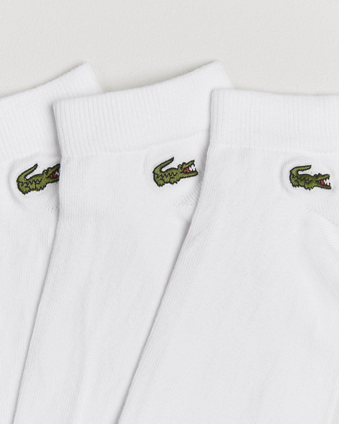 Herren | Unterwäsche | Lacoste | 3-Pack Short Sport Socks White