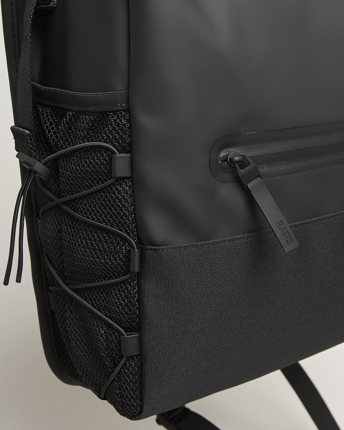 Herren | Taschen | RAINS | Trail Mountaineer Rolltop Backpack Black