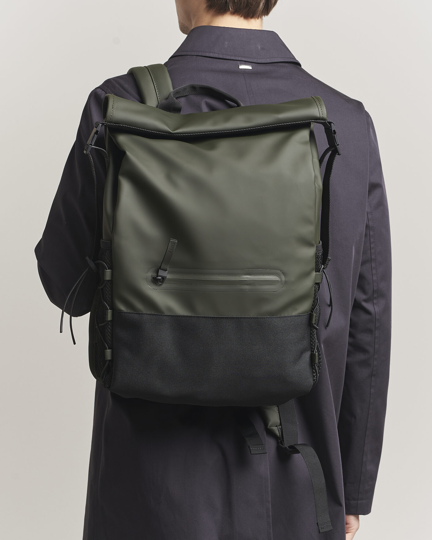 Herren | Taschen | RAINS | Trail Mountaineer Rolltop Backpack Green