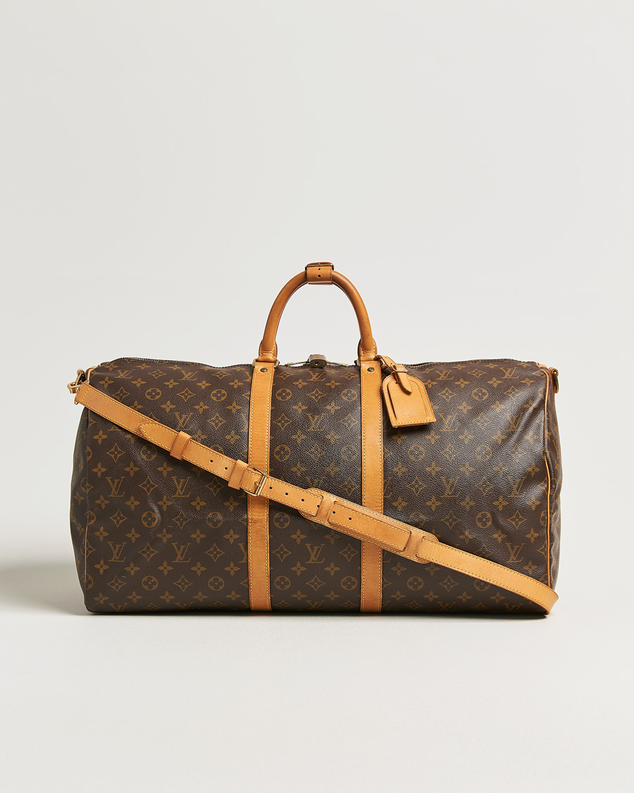 Herren | Louis Vuitton Pre-Owned Keepall Bandouliére 55 Monogram | Louis Vuitton Pre-Owned | Keepall Bandouliére 55 Monogram