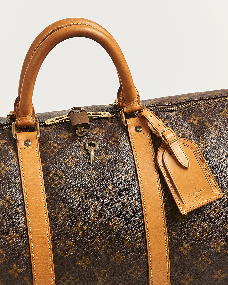 Herren | Louis Vuitton Pre-Owned Keepall Bandouliére 55 Monogram | Louis Vuitton Pre-Owned | Keepall Bandouliére 55 Monogram