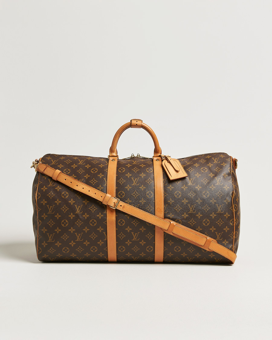 Herren | Louis Vuitton Pre-Owned Keepall Bandouliére 55 Monogram | Louis Vuitton Pre-Owned | Keepall Bandouliére 55 Monogram