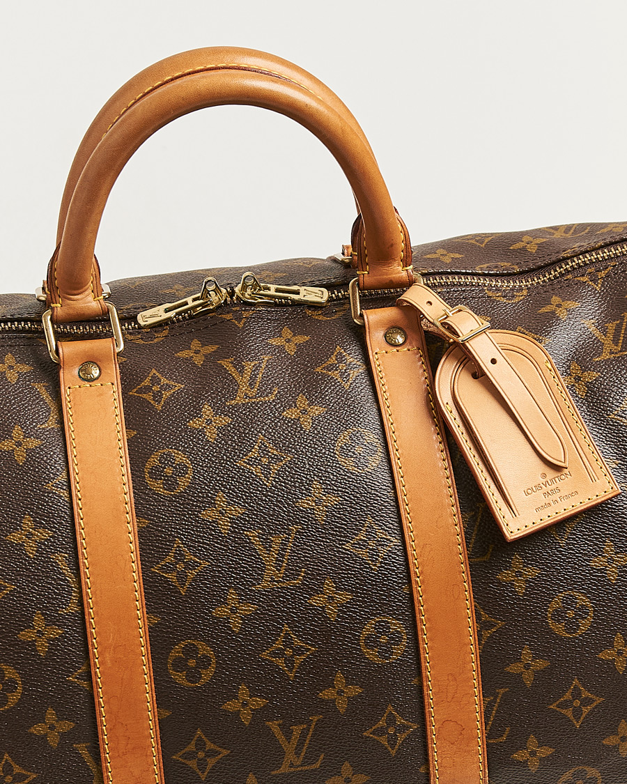 Herren | Louis Vuitton Pre-Owned Keepall Bandouliére 55 Monogram | Louis Vuitton Pre-Owned | Keepall Bandouliére 55 Monogram
