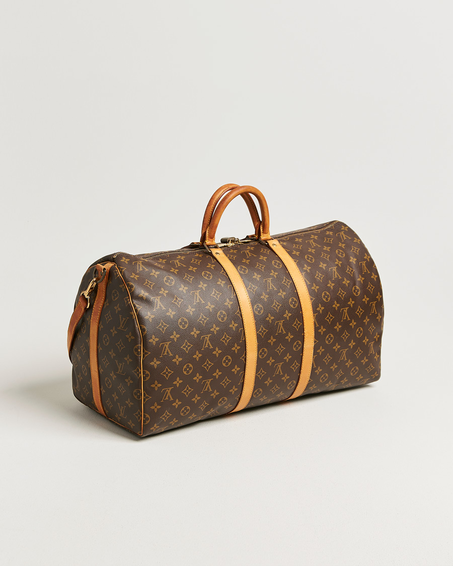 Herren | Pre-Owned & Vintage Bags | Louis Vuitton Pre-Owned | Keepall Bandouliére 55 Monogram