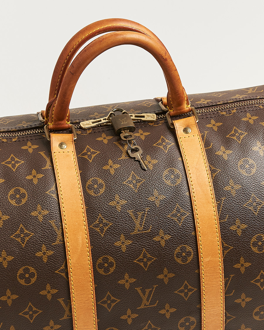 Herren | Pre-Owned & Vintage Bags | Louis Vuitton Pre-Owned | Keepall Bandouliére 55 Monogram