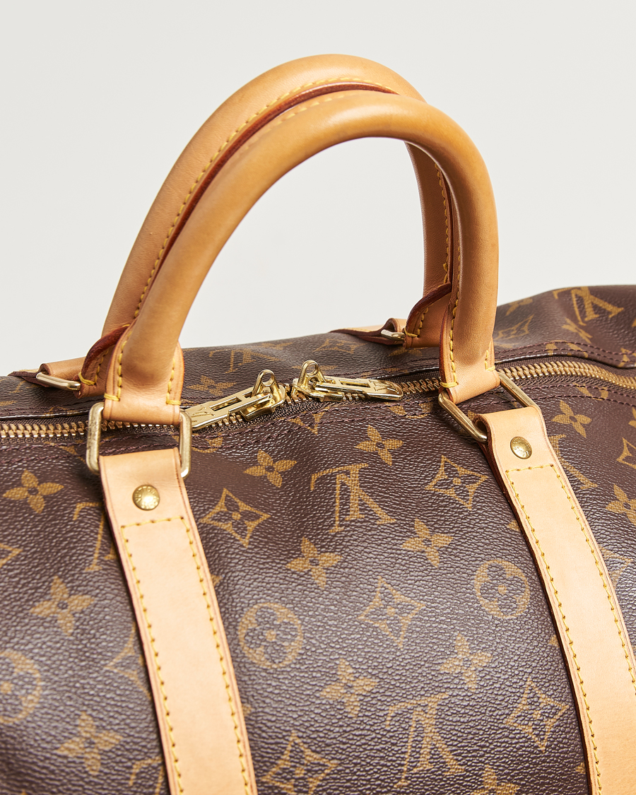 Herren | Pre-Owned & Vintage Bags | Louis Vuitton Pre-Owned | Keepall Bandouliére 55 Monogram