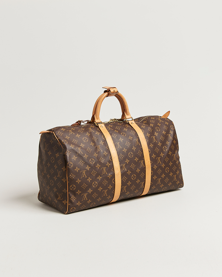 Herren | Pre-Owned & Vintage Bags | Louis Vuitton Pre-Owned | Keepall 50 Monogram