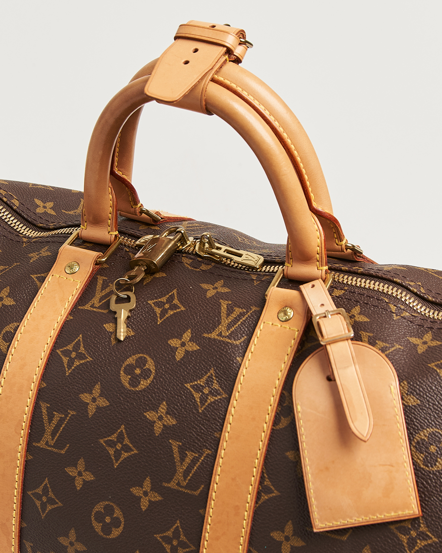 Herren | Pre-Owned & Vintage Bags | Louis Vuitton Pre-Owned | Keepall 50 Monogram