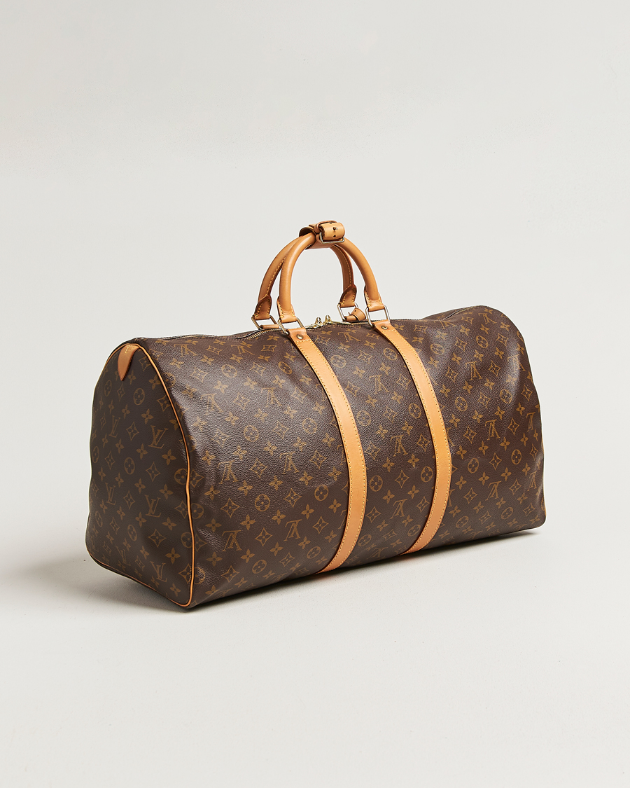 Herren | Pre-Owned & Vintage Bags | Louis Vuitton Pre-Owned | Keepall 55 Monogram