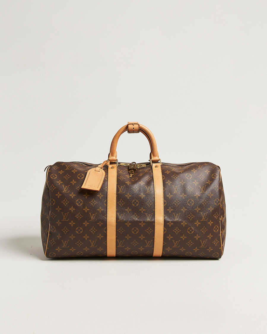 Herren | Pre-Owned & Vintage Bags | Louis Vuitton Pre-Owned | Keepall 50 Monogram