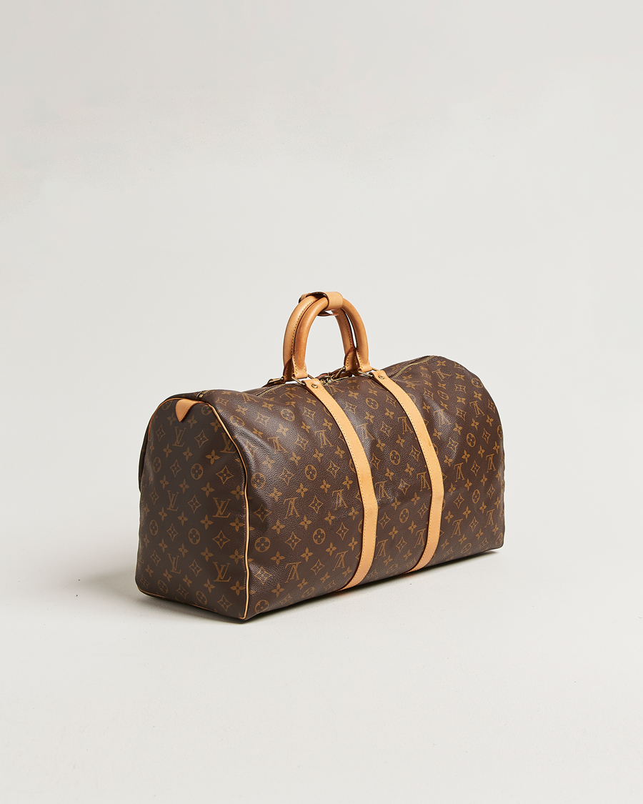 Herren | Pre-Owned & Vintage Bags | Louis Vuitton Pre-Owned | Keepall 50 Monogram