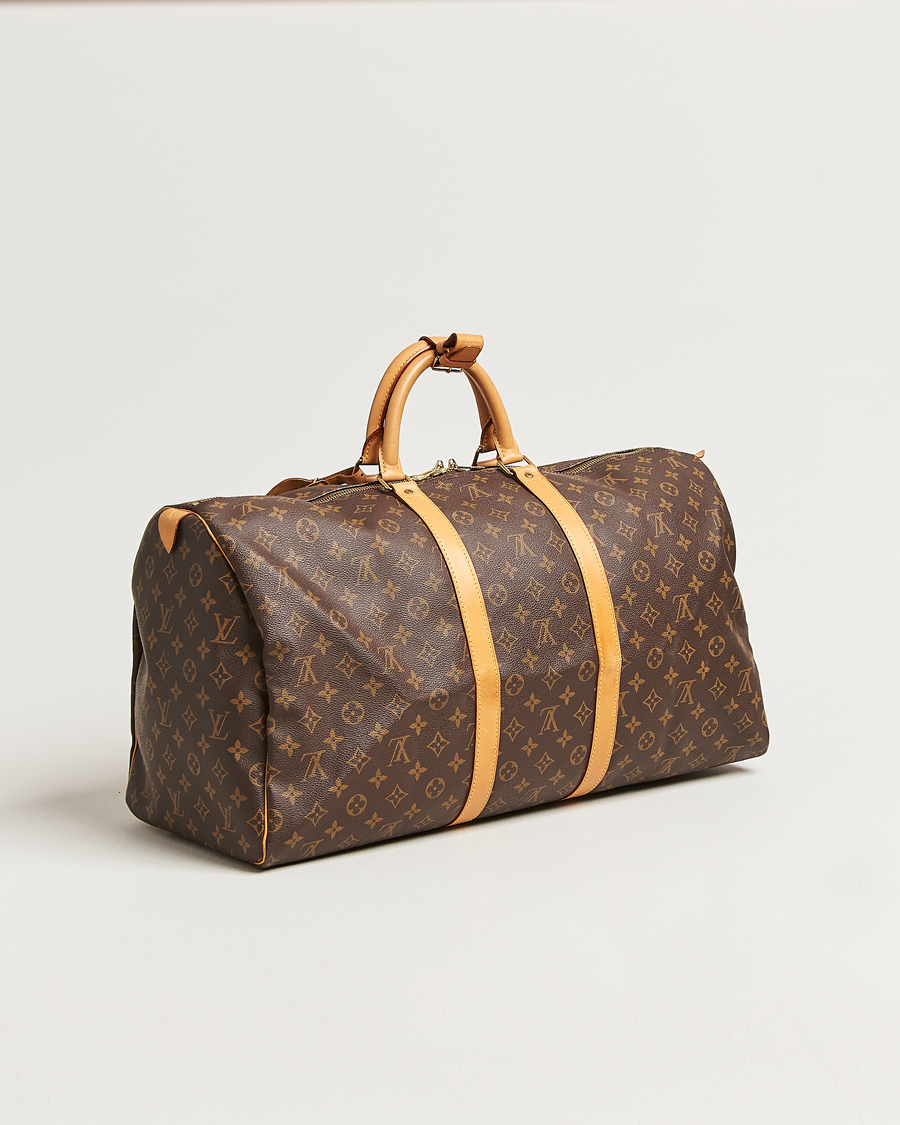Herren | Pre-Owned & Vintage Bags | Louis Vuitton Pre-Owned | Keepall 55 Monogram
