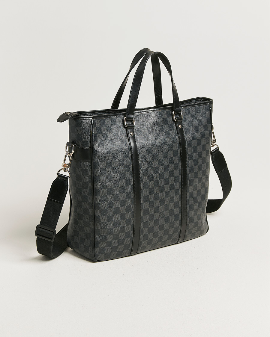 Herren | Pre-Owned & Vintage Bags | Louis Vuitton Pre-Owned | Tadao Tote Bag Damier Graphite