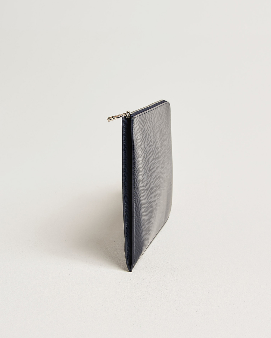 Herren | Pre-Owned & Vintage Bags | Louis Vuitton Pre-Owned | Porte Documents Epi Leather Navy