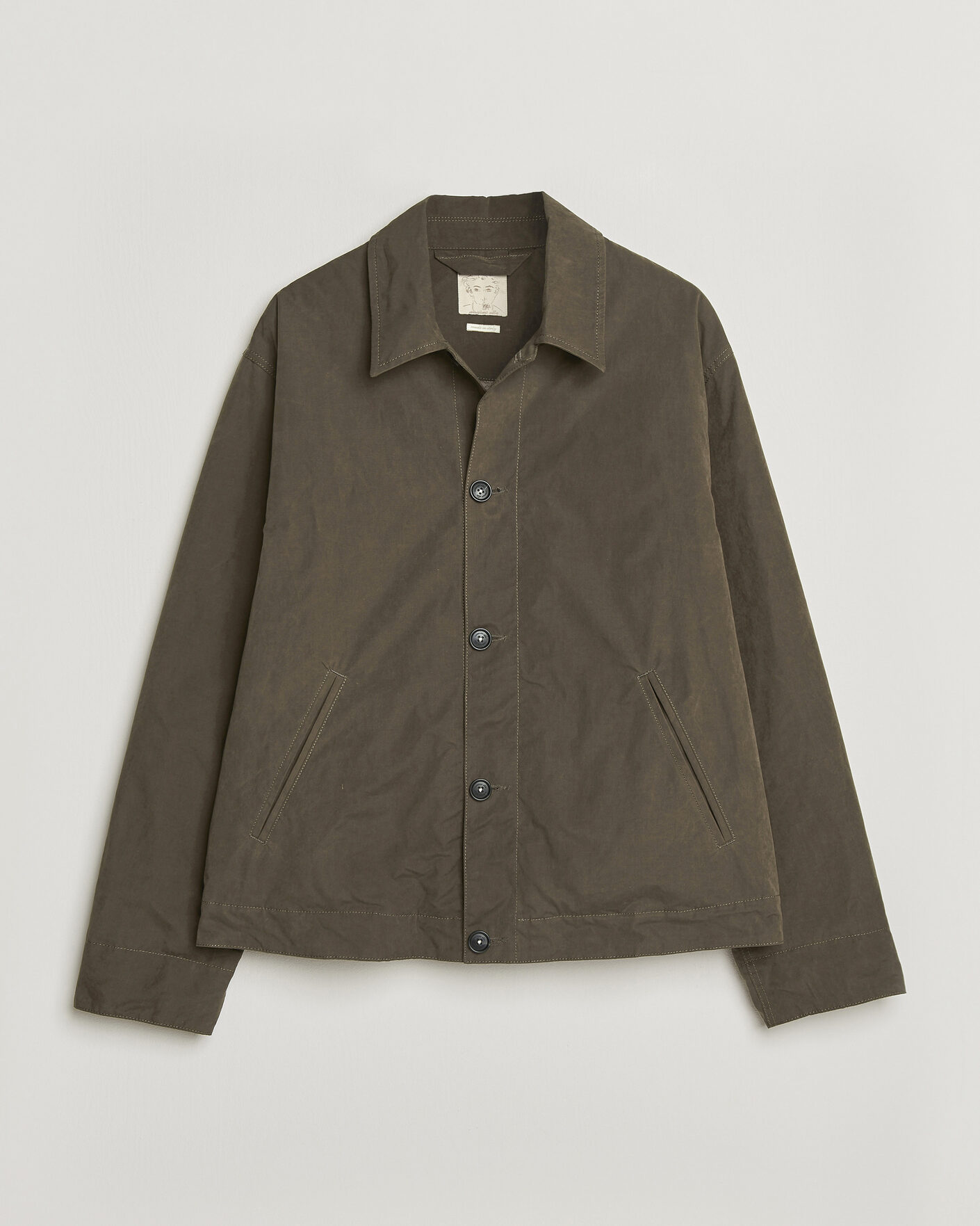 Herren | Jacken | Massimo Alba | Lined Cotton Bomber Jacket Hunter