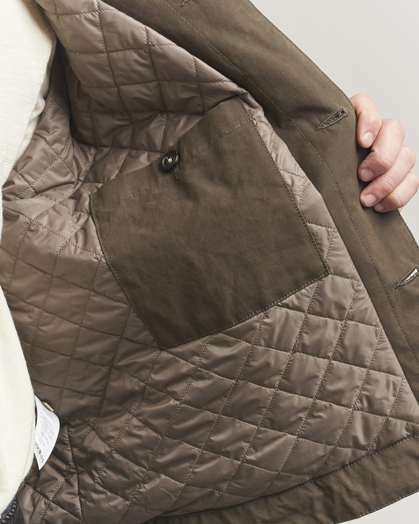 Herren | Jacken | Massimo Alba | Lined Cotton Bomber Jacket Hunter