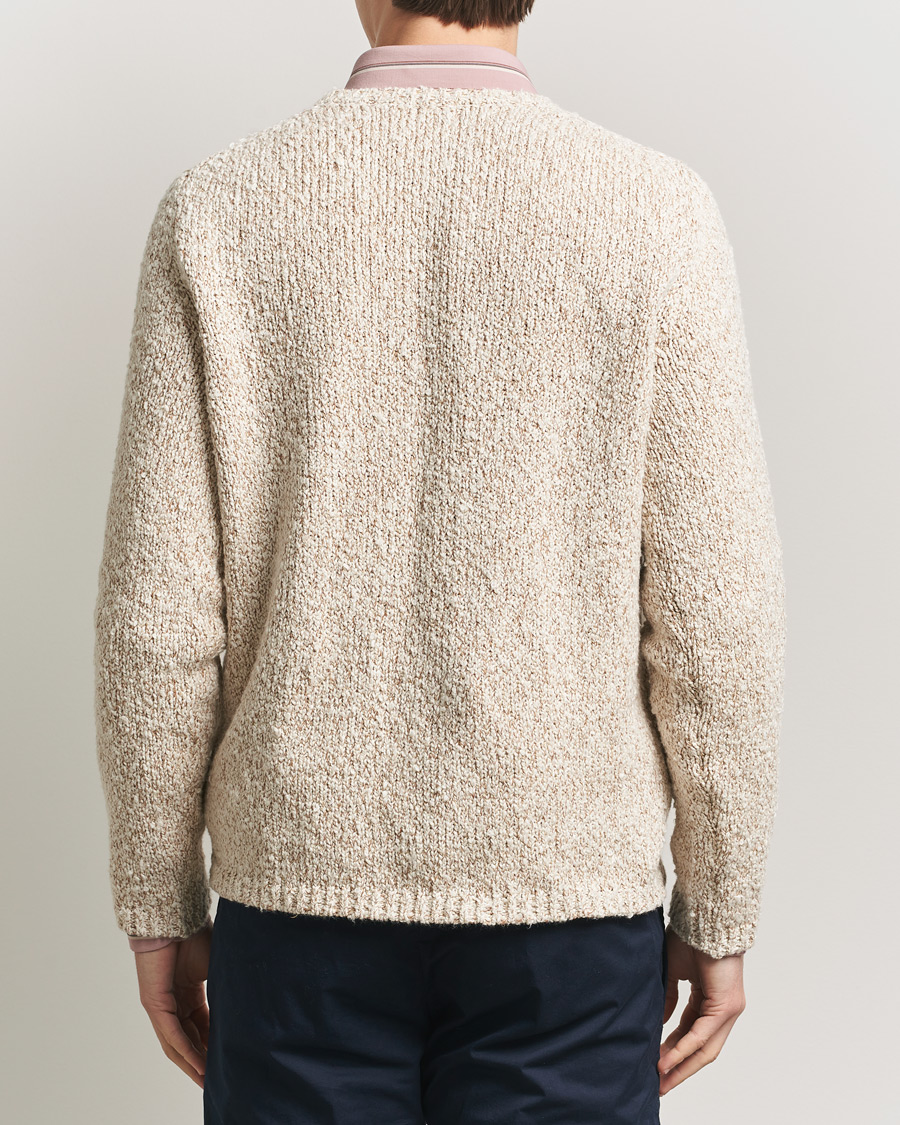 Herren | Pullover | Massimo Alba | Cotton Boucle Sweater Bronze