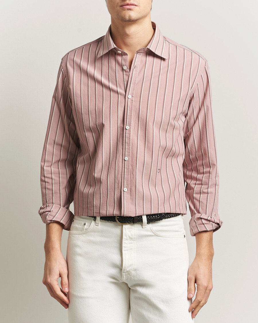 Herren | Hemden | Massimo Alba | Genova Striped Shirt Old Rose