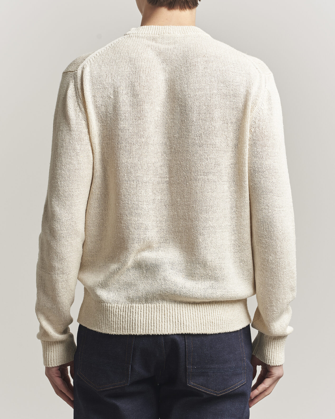 Herren | Pullover | Jil Sander | Silk Blend Crew Neck Sweater Sand