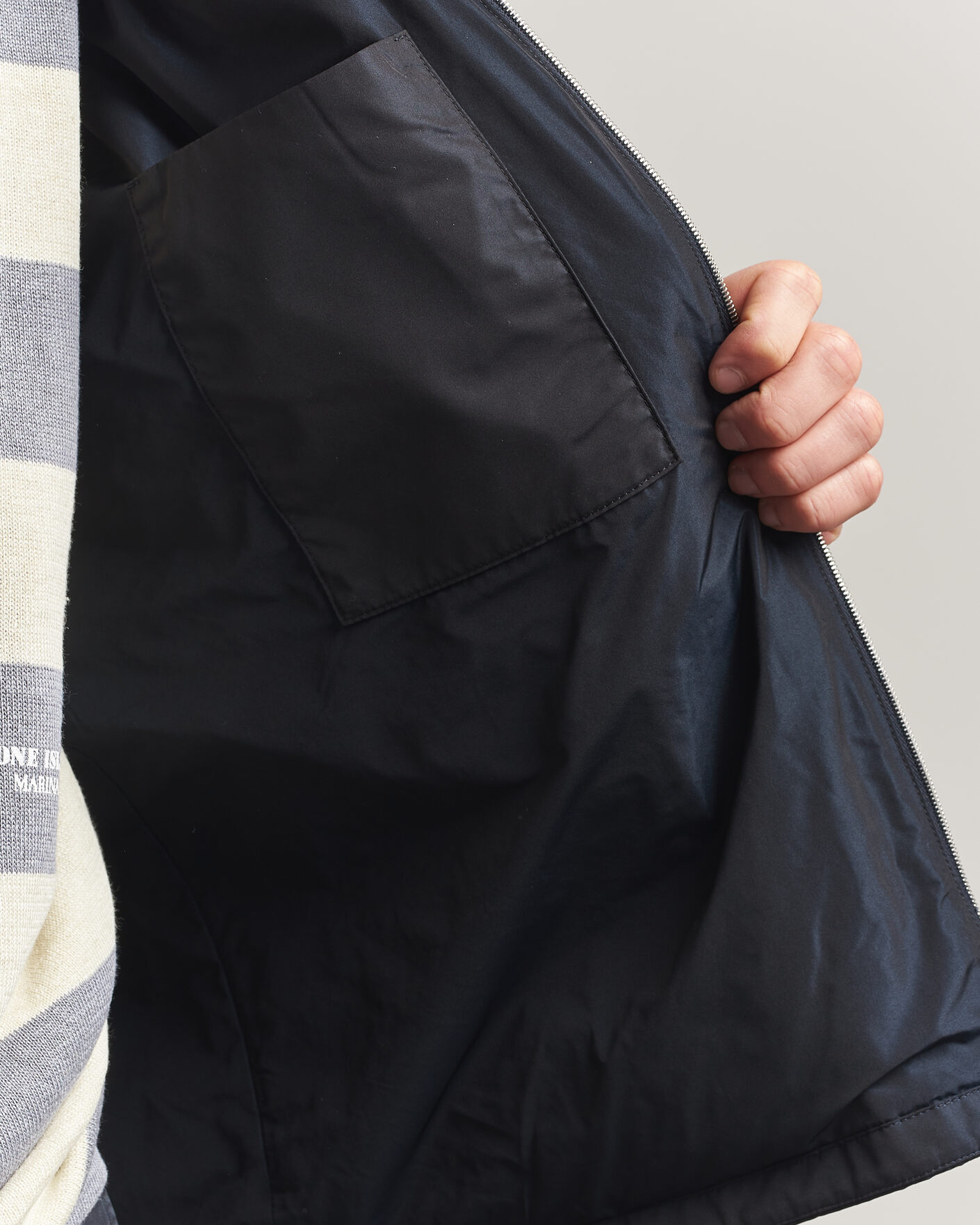 Herren | Jacken | Jil Sander | Nylon Zip Jacket Navy