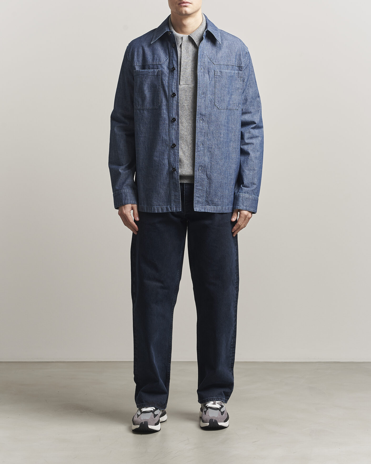 Herren | Hemden | Jil Sander | Denim Overshirt Indigo Blue