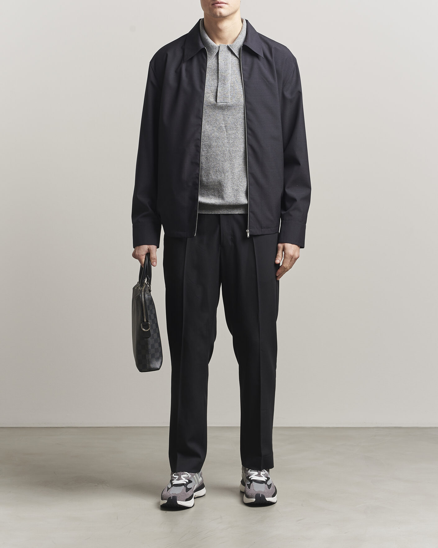 Herren | Hemden | Jil Sander | Zip Shirt Blouson Navy