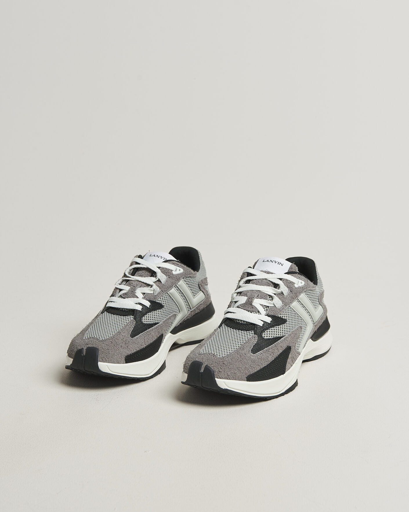 Herren | Sneaker | Lanvin | JLA Running Sneakers Light Grey