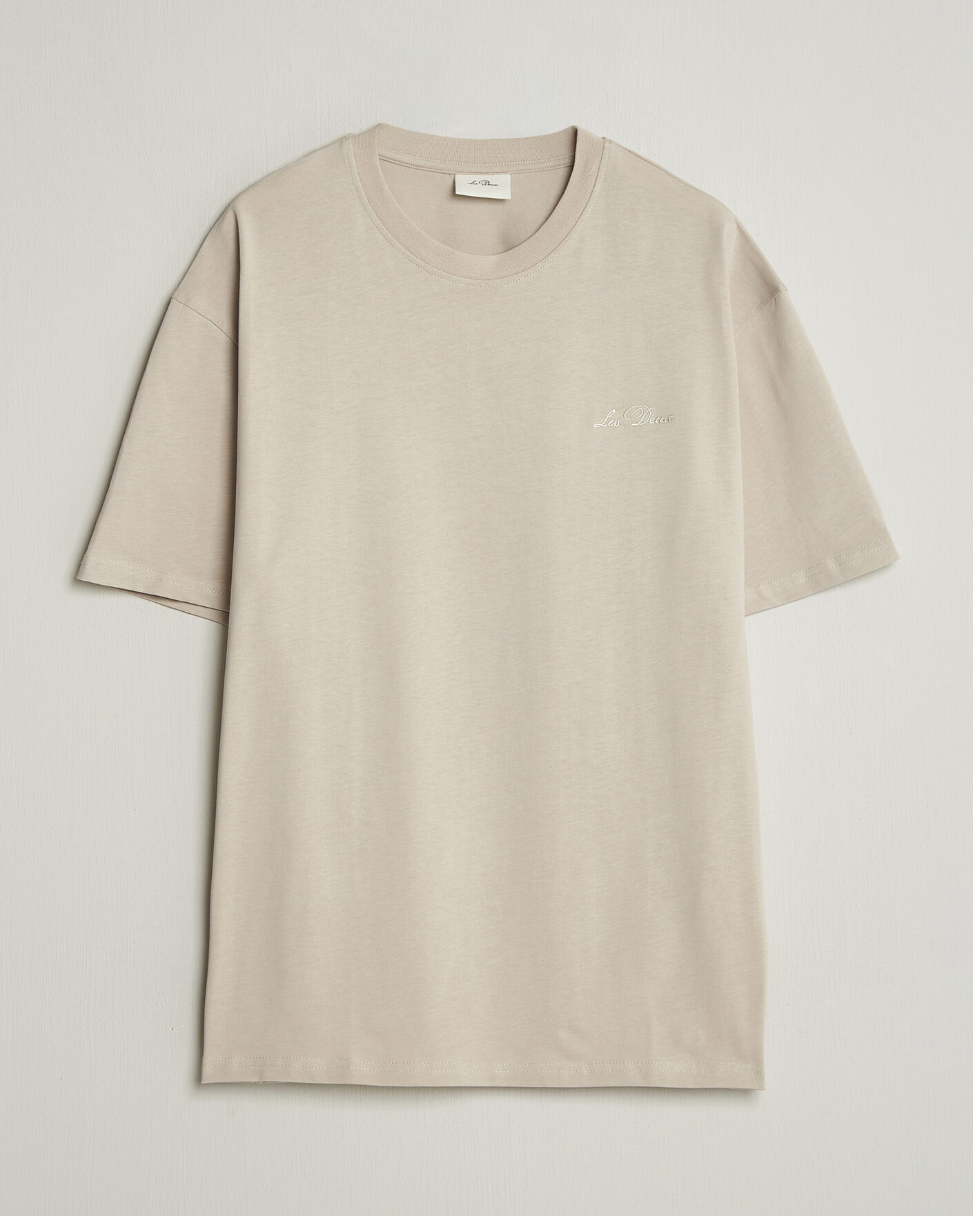 Herren | T-Shirts | LES DEUX | Crew T-Shirt Light Sand