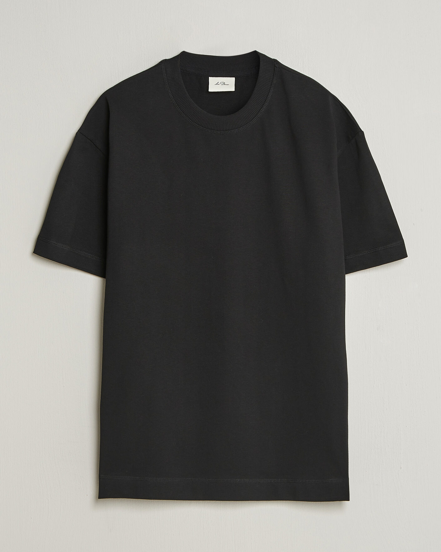 Herren | T-Shirts | LES DEUX | Carl Heavyweight T-Shirt Black
