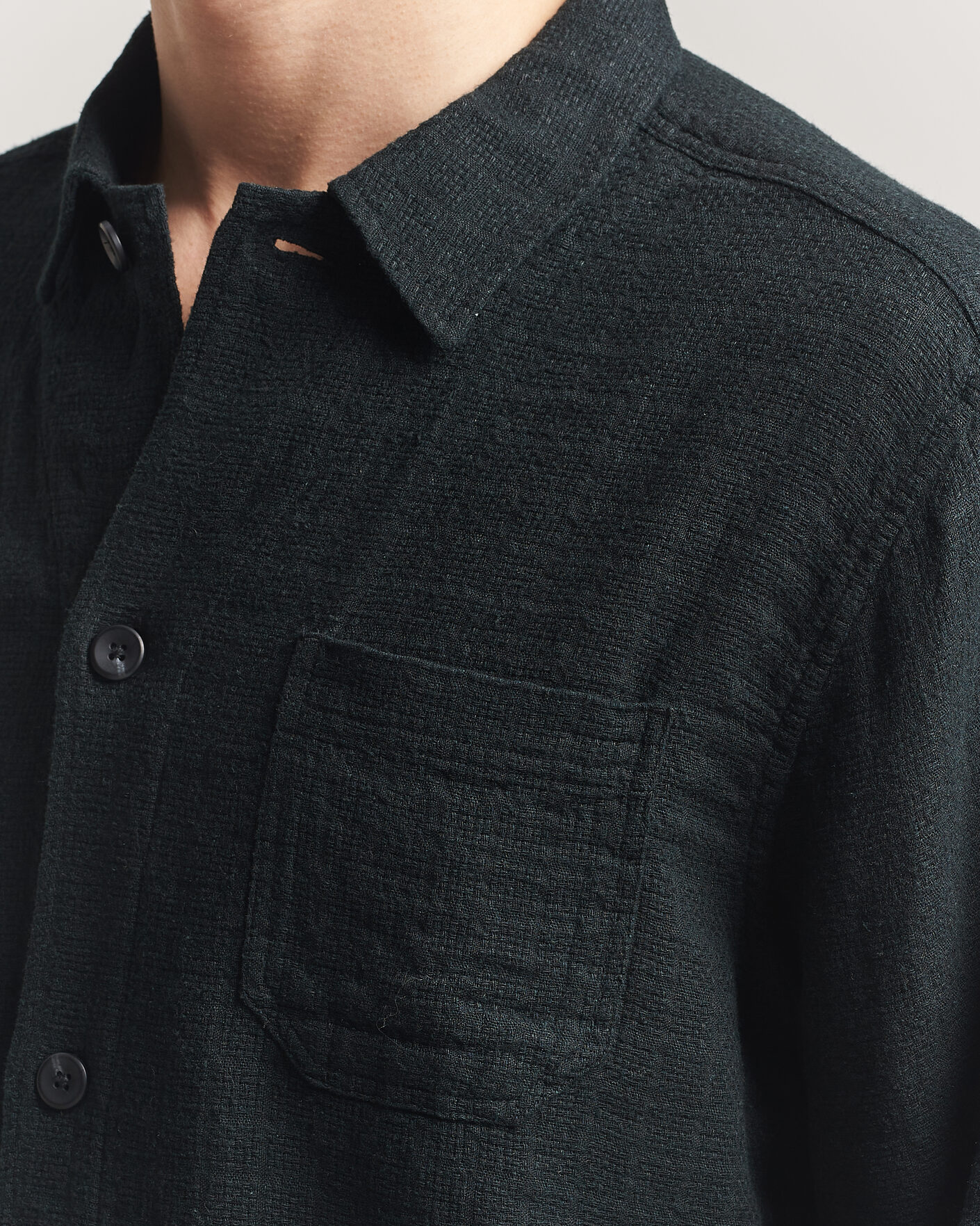 Herren | Hemden | LES DEUX | Hamilton Overshirt Black