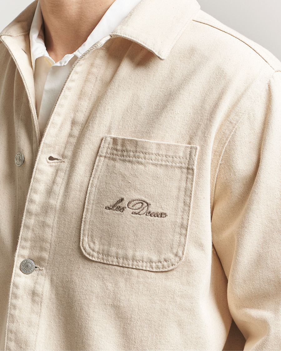 Herren | Hemden | LES DEUX | Layton Faience Twill Overshirt Ivory