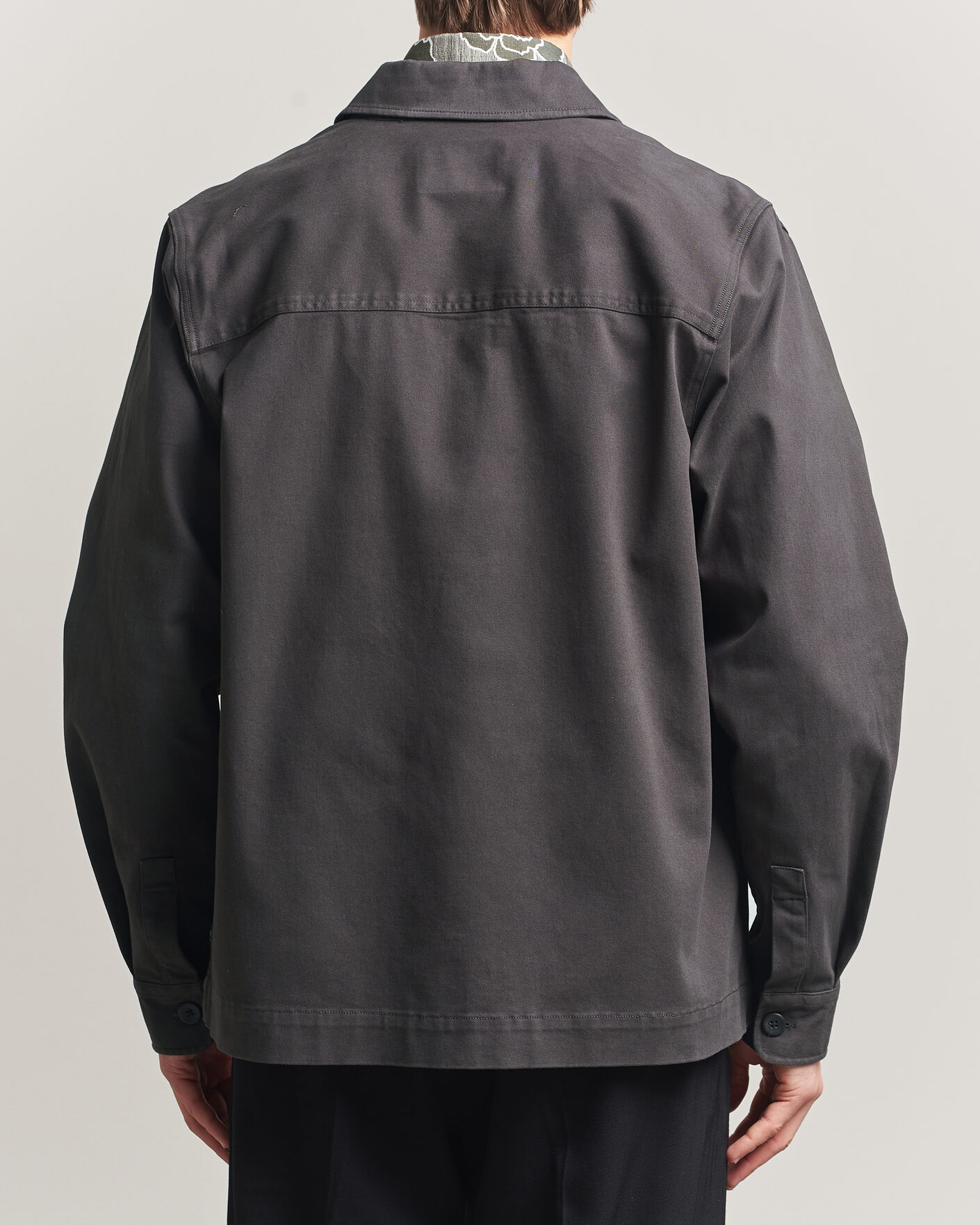 Herren | Hemden | LES DEUX | Layton Cotton Overshirt Black