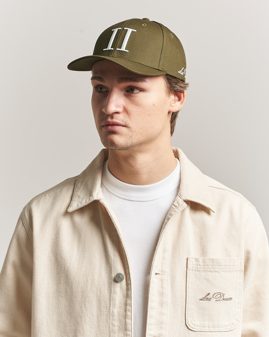 Herren | Hüte & Mützen | LES DEUX | Encore Organic Baseball Cap Olive Night