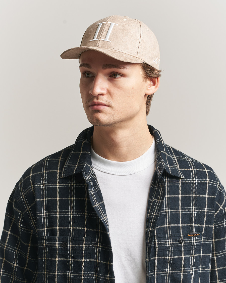 Herren | Hüte & Mützen | LES DEUX | Encore Suede Baseball Cap Dark Sand