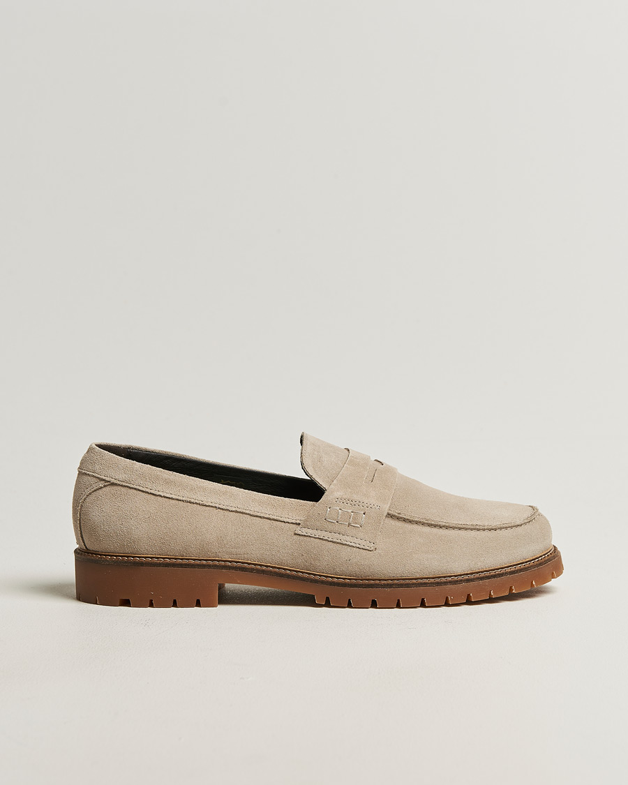 Herren | Loafer | LES DEUX | Taylor Suede Loafers Light Sand