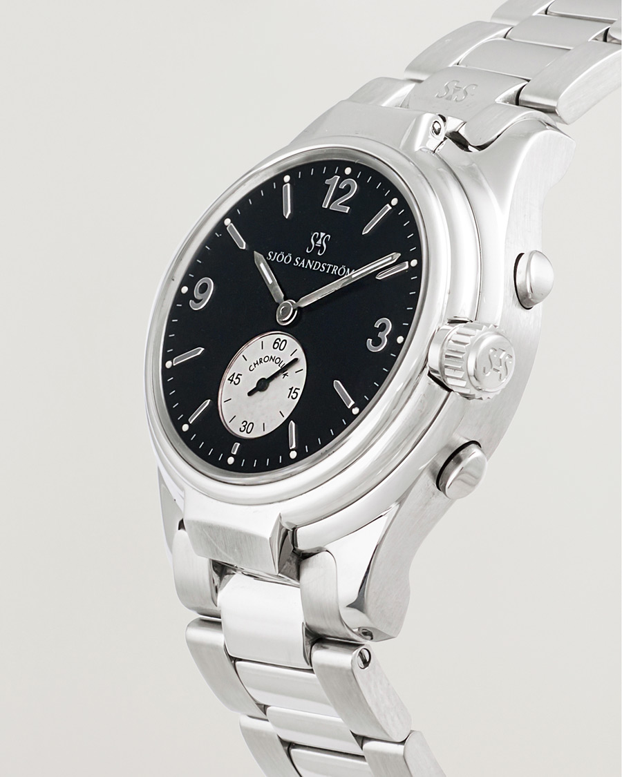 Herren | Sjöö Sandström Pre-Owned Chronolink worldtimer | Sjöö Sandström Pre-Owned | Chronolink worldtimer