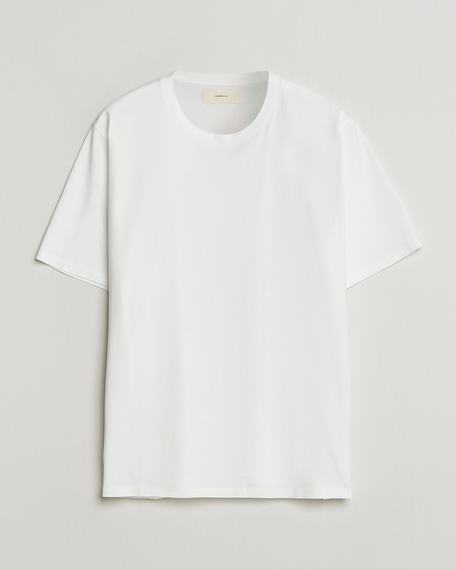 Herren | T-Shirts | Jeanerica | Delon Crew Neck T-Shirt Natural White