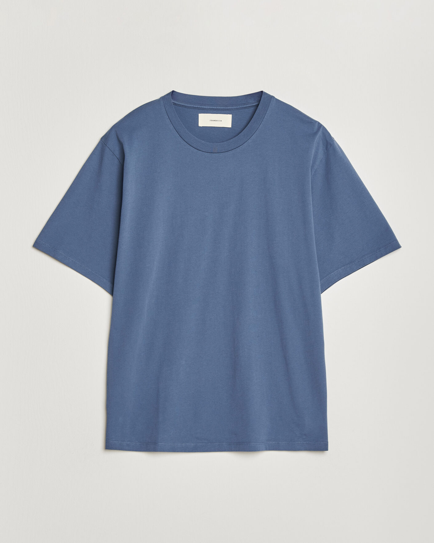 Herren | T-Shirts | Jeanerica | Delon Crew Neck T-Shirt Blue