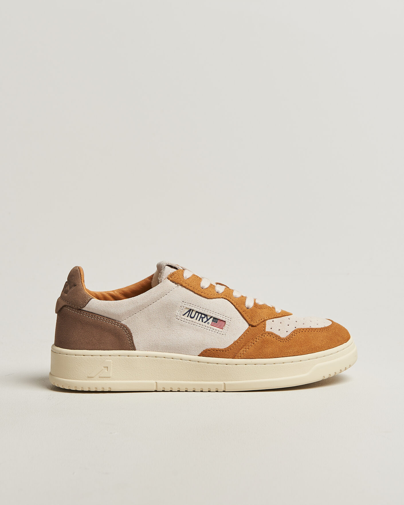 Herren | Sneaker | Autry | Medalist Low Sneaker Antilop/White/Brown
