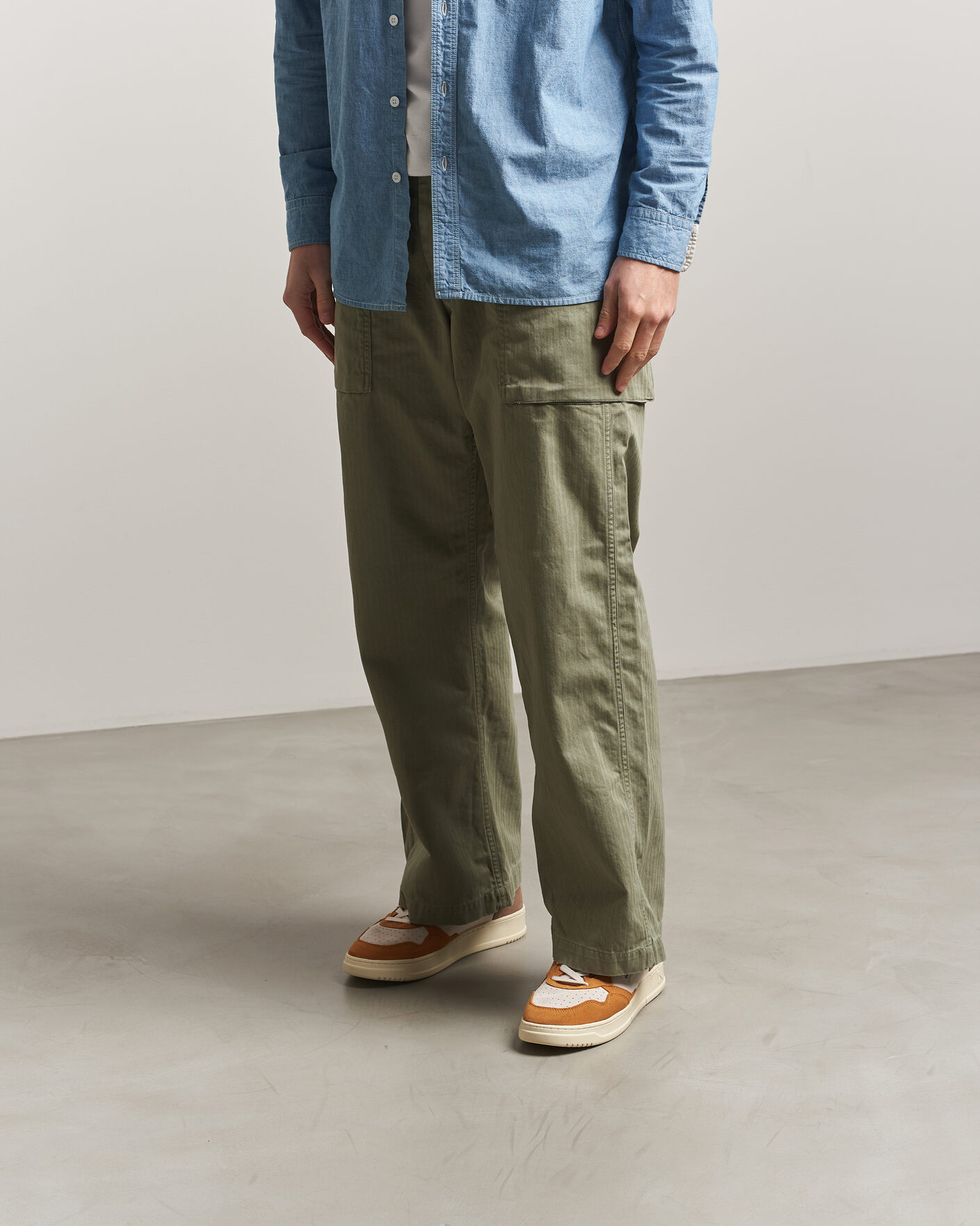 Herren | Sneaker | Autry | Medalist Low Sneaker Antilop/White/Brown