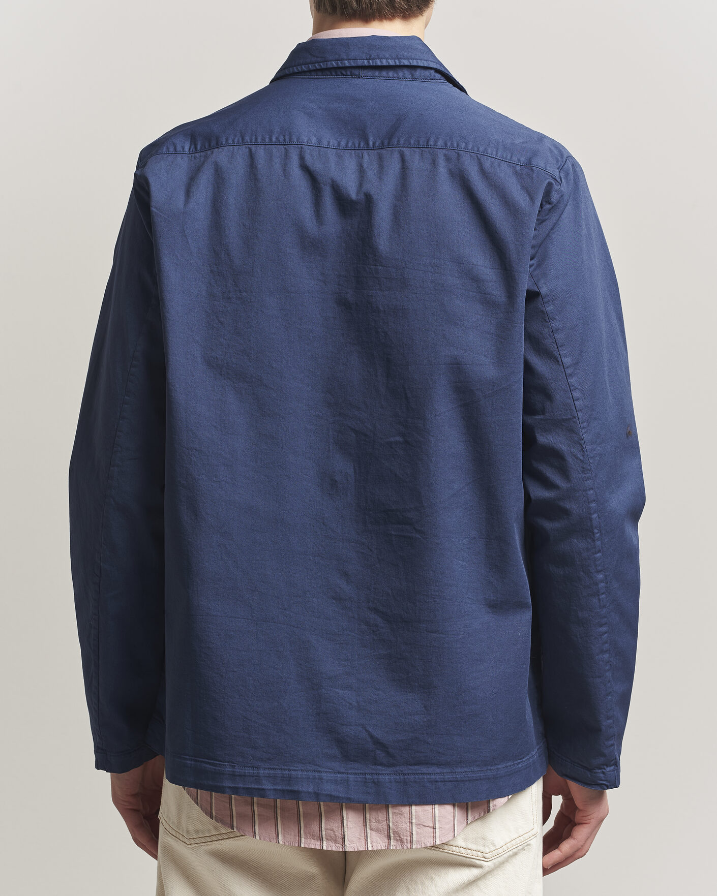 Herren | Jacken | Massimo Alba | Florida Cotton Shirt Jacket Midnight Blue