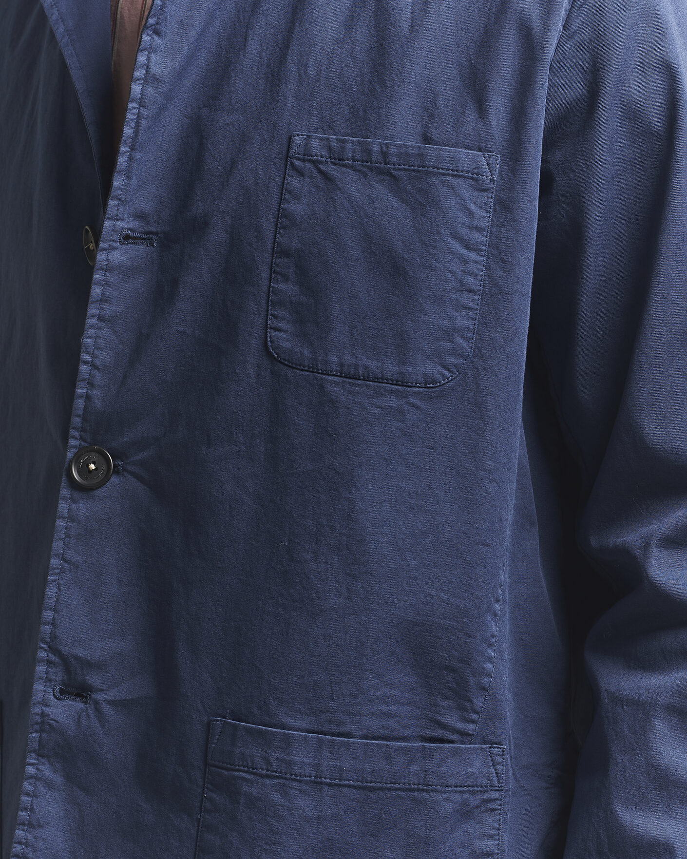 Herren | Jacken | Massimo Alba | Florida Cotton Shirt Jacket Midnight Blue