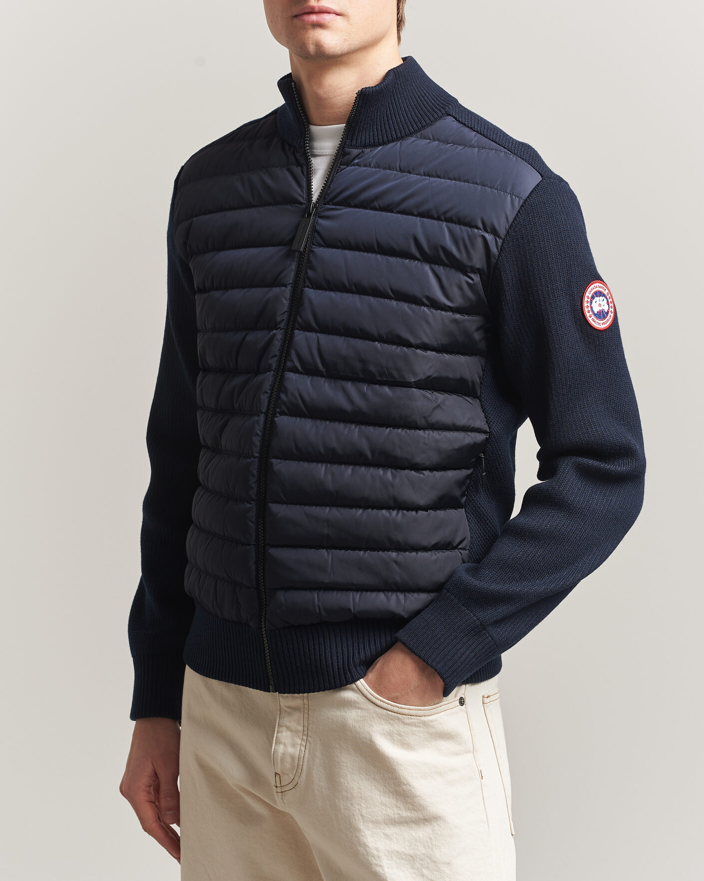 Herren | Jacken | Canada Goose | Hybridge Knit Jacket Nocturne