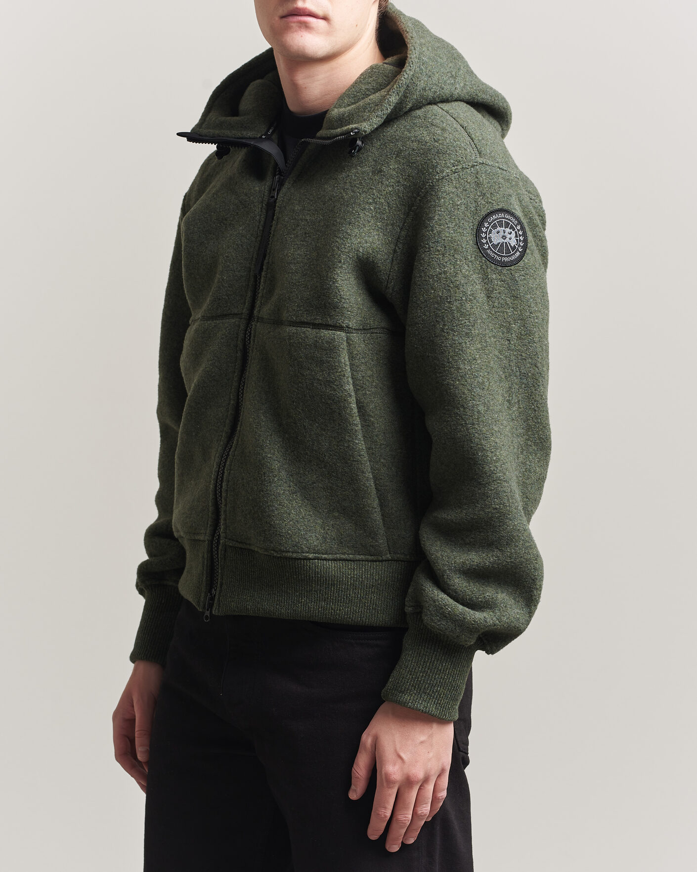 Herren | Jacken | Canada Goose Black Label | Canada Goose BD Chillwack Fleece Bomber Moss Khaki