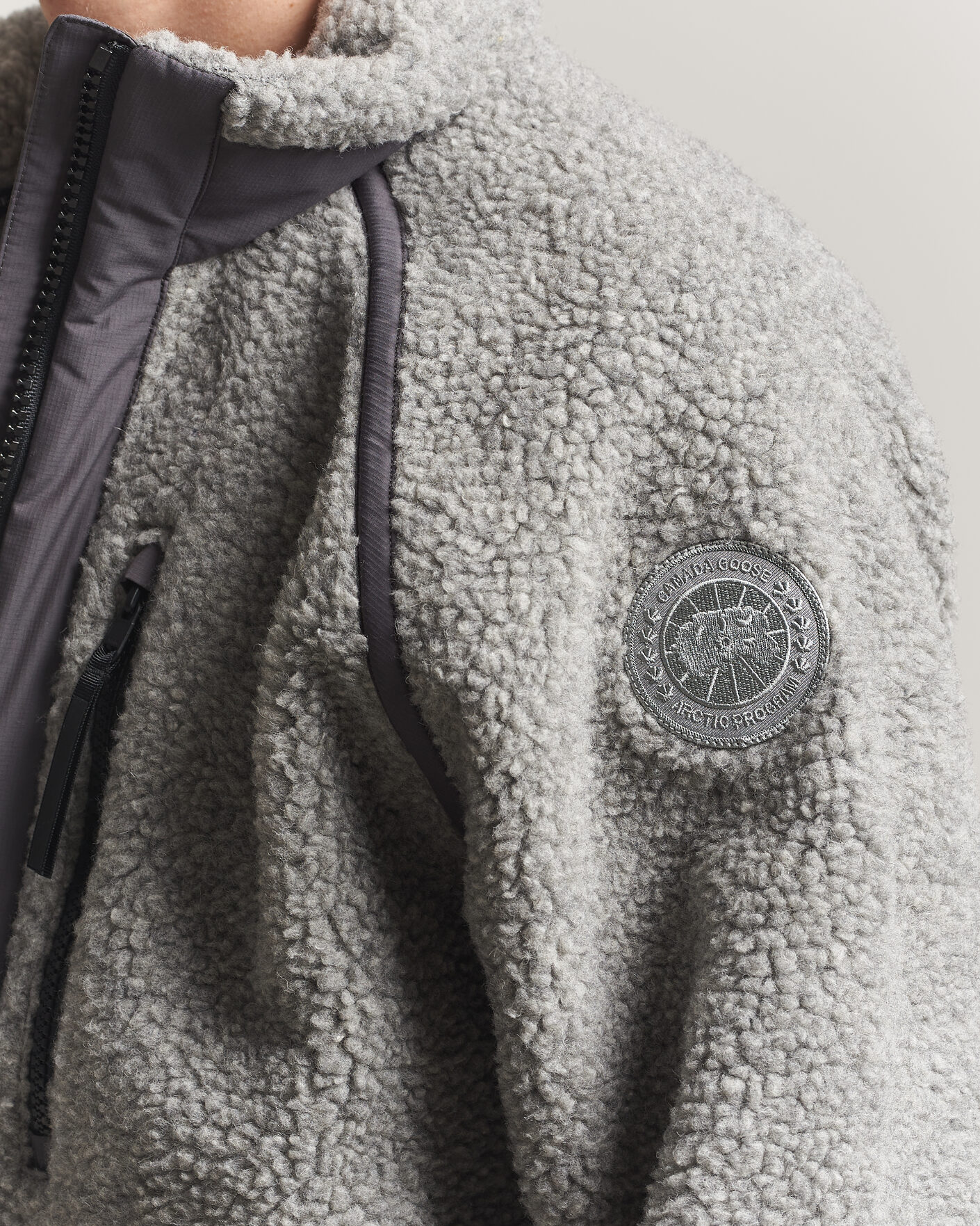 Herren | Jacken | Canada Goose Black Label | Westport Fleece Jacket Stratus Grey
