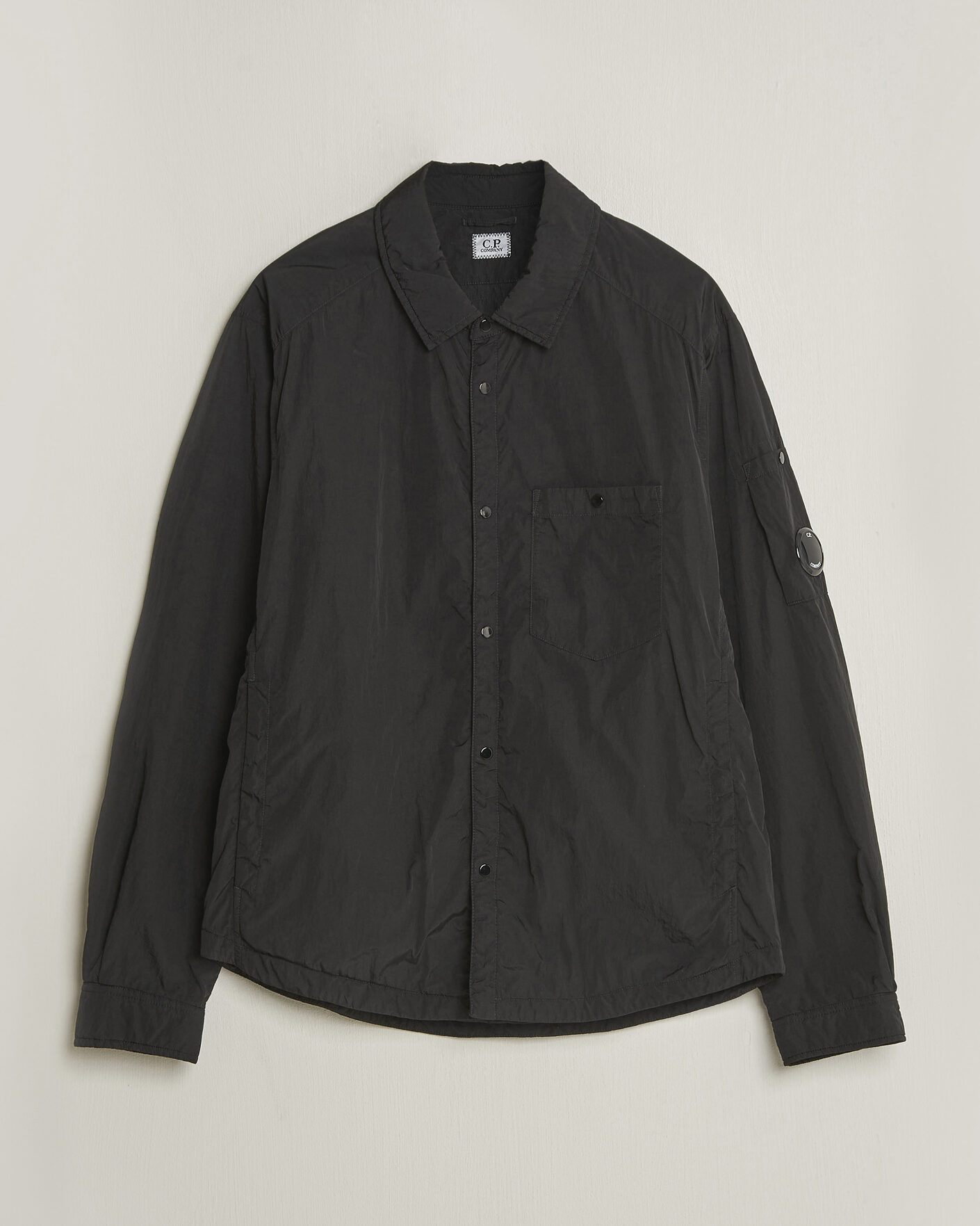 Herren | Jacken | C.P. Company | Chrome R Padded Shirt Jacket Black