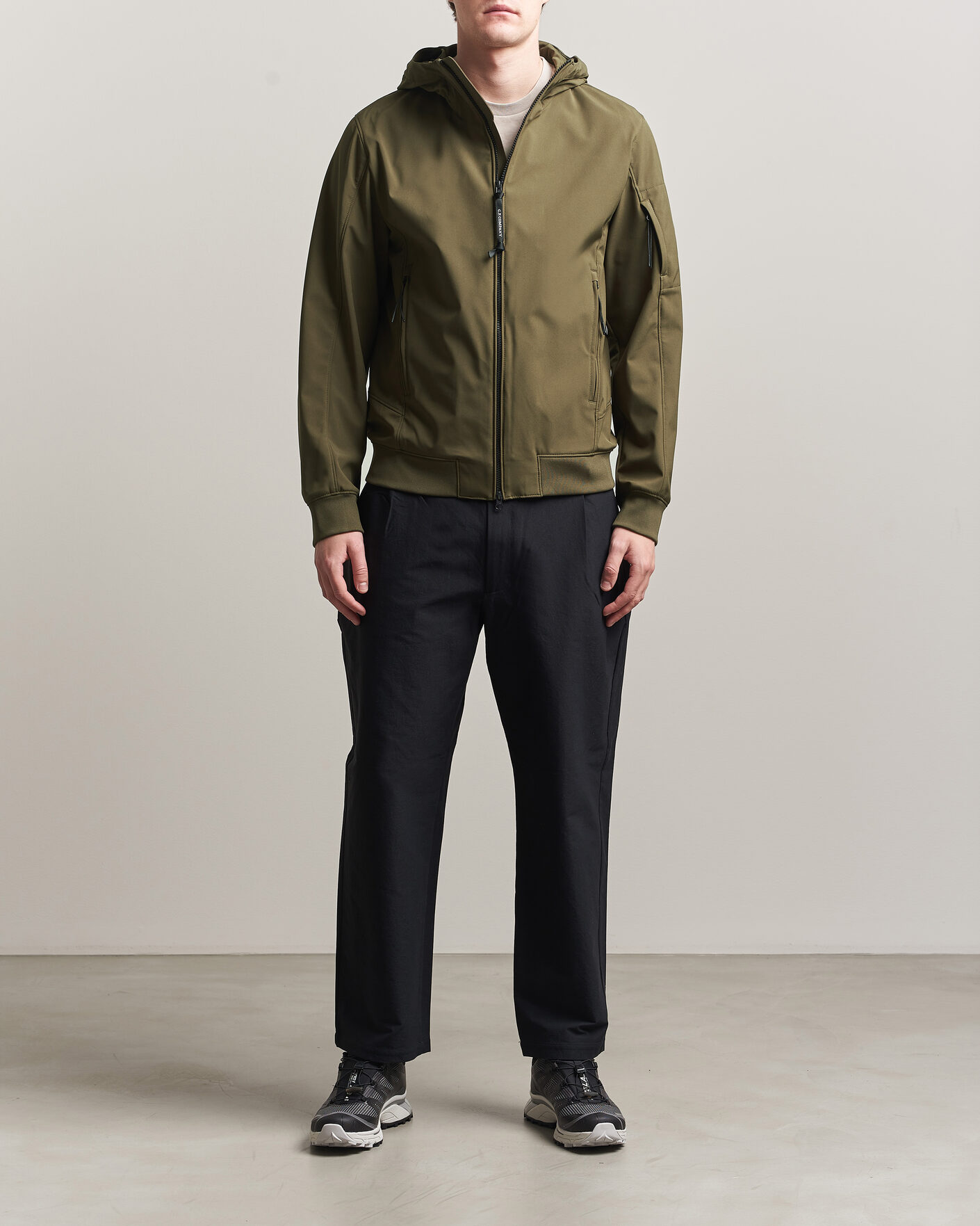 Herren | Jacken | C.P. Company | Shell R Hooded Jacket Dark Green