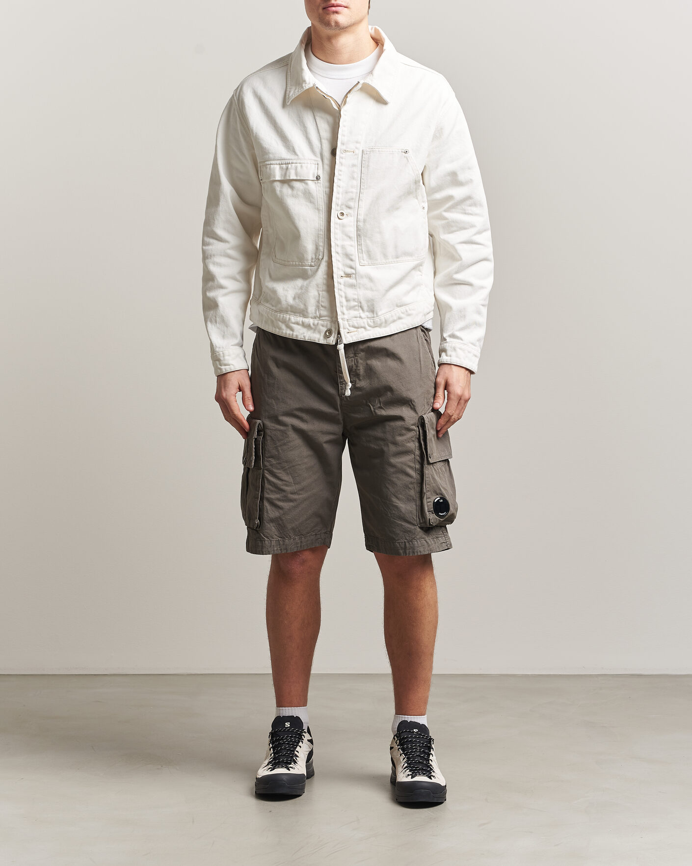 Herren | Jacken | C.P. Company | Bull Denim 10oz Jeans Jacket White